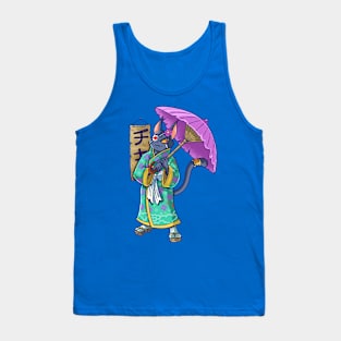 Gueisha cat Tank Top